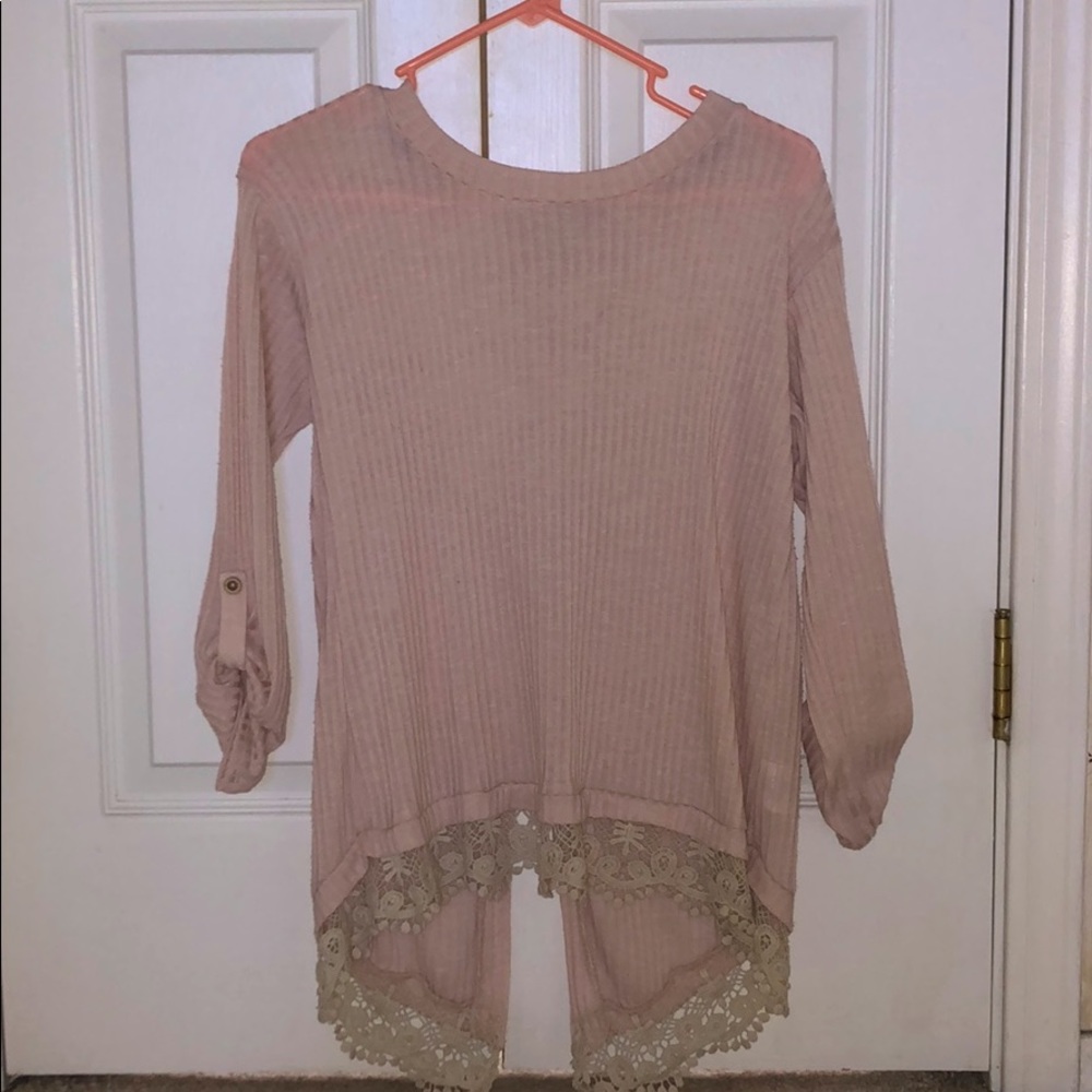 Cute pink sweater